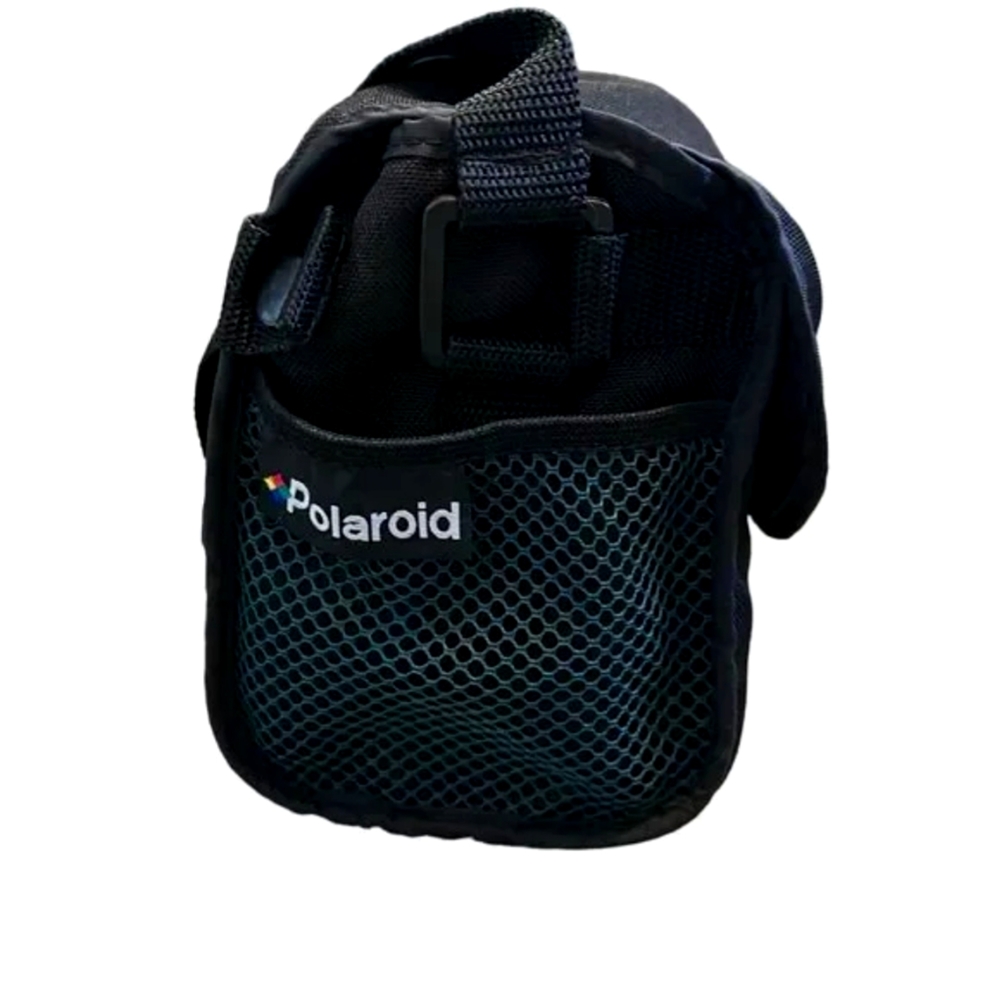 Vintage Polaroid Mesh Pocket Camera / Lens / Accessory bag